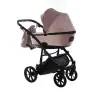 Junama Space Velur 03 Black Bērnu rati 2in1