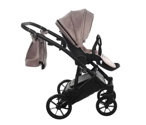 Junama Space Velur 03 Black Детская коляска 3in1