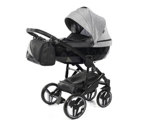 Junama Superstar 01 Silver Bērnu rati 2in1