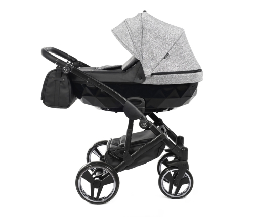 Junama Superstar 01 Silver Bērnu rati 2in1