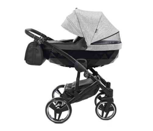 Junama Superstar 01 Silver Bērnu rati 2in1