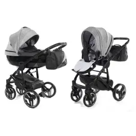 Junama Superstar 01 Silver Детская коляска 2in1 Junama Superstar 01 Silver Детская коляска 2in1