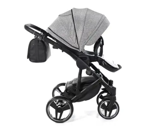 Junama Superstar 01 Silver Bērnu rati 3in1