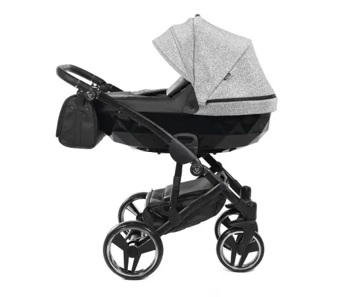 Junama Superstar 01 Silver Bērnu rati 3in1