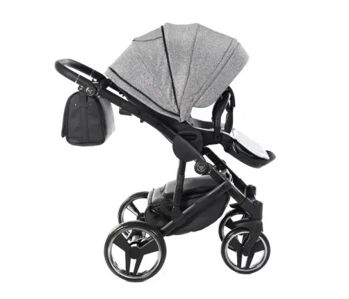 Junama Superstar 01 Silver Bērnu rati 3in1