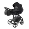 Junama Superstar 03 Black Bērnu rati 2in1
