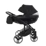Junama Superstar 03 Black Bērnu rati 2in1