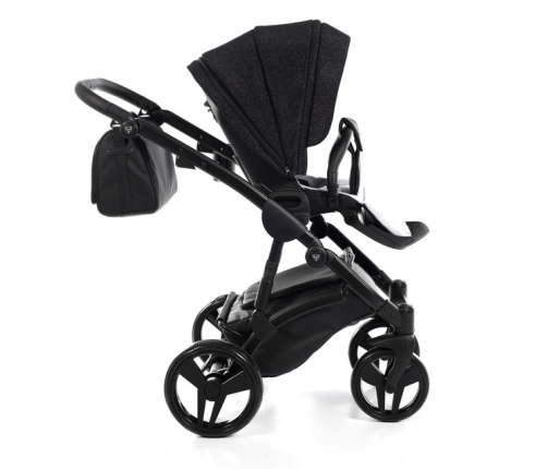 Junama Superstar 03 Black Bērnu rati 3in1