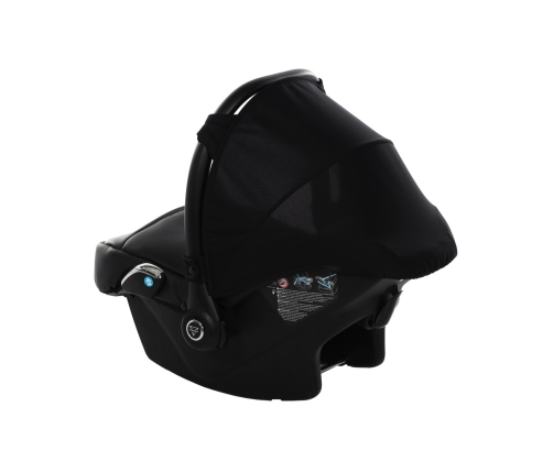 Junama Superstar 03 Black Bērnu rati 3in1