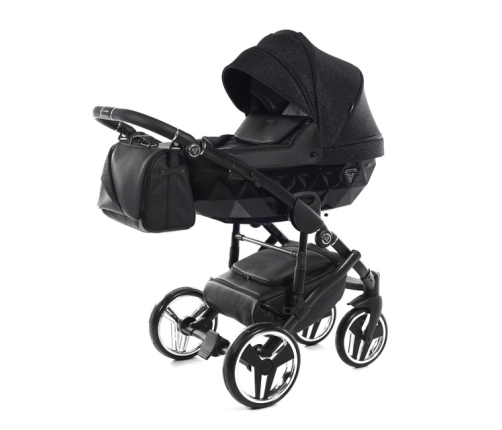 Junama Superstar 03 Black Bērnu rati 3in1