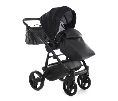 Junama Superstar 03 Black Bērnu rati 3in1