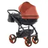 Junama Superstar 04 Red black Bērnu rati 3in1
