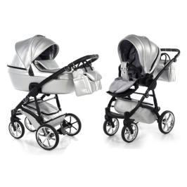 Junama Termo Line Eco 01 Silver Bērnu rati 2in1