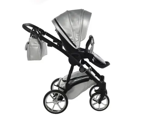 Junama Termo Line Eco 01 Silver Bērnu rati 3in1