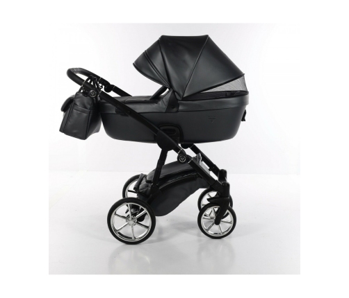 Junama Termo Line Eco 02 Black Bērnu rati 2in1