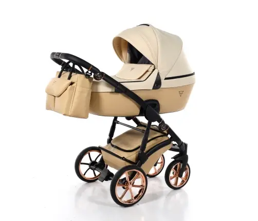 Junama Termo Line Mix 02 Beige Bērnu rati 3in1