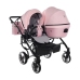 Junama Termo Line Mix Duo 03 Pink Dvīņu rati 2in1