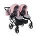Junama Termo Line Mix Duo 03 Pink Dvīņu rati 2in1