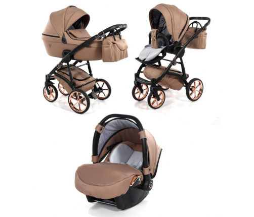 Junama Termo Line Tex 01 Beige Bērnu rati 3in1