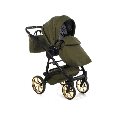 Junama Termo Line Tex 03 Olive Bērnu rati 2in1