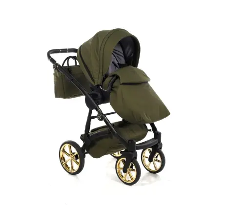Junama Termo Line Tex 03 Olive Bērnu rati 2in1
