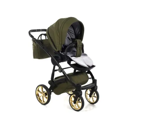 Junama Termo Line Tex 03 Olive Bērnu rati 2in1