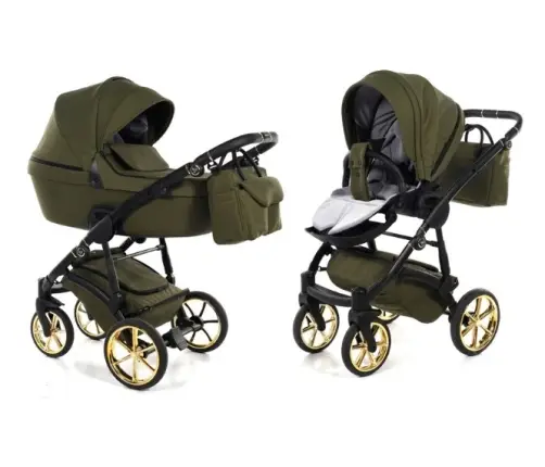 Junama Termo Line Tex 03 Olive Bērnu rati 2in1