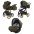 Junama Termo Line Tex 03 Olive Bērnu rati 3in1