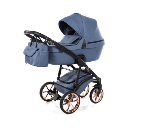 Junama Termo Line Tex 04 Blue Bērnu rati 2in1