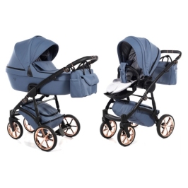 Junama Termo Line Tex 04 Blue Bērnu rati 2in1