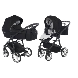 Junama Termo Line Tex 05 Black Bērnu rati 2in1