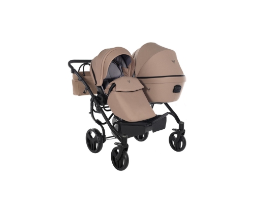 Junama Termo Line Tex Duo 01 Beige Dvīņu rati 2in1