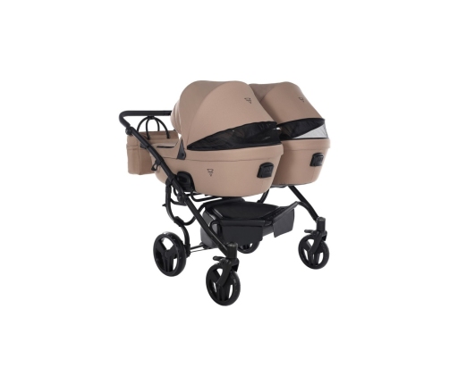 Junama Termo Line Tex Duo 01 Beige Dvīņu rati 2in1