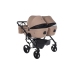 Junama Termo Line Tex Duo 01 Beige Dvīņu rati 2in1