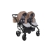 Junama Termo Line Tex Duo 01 Beige Dvīņu rati 2in1