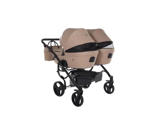 Junama Termo Line Tex Duo 01 Beige Dvīņu rati 3in1