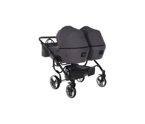Junama Termo Line Tex Duo 02 Graphite grey Dvīņu rati 2in1