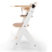 Kinderkraft Enock Wood white 3in1 Barošanas krēsliņš