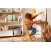 Kinderkraft Enock Wood white 3in1 Barošanas krēsliņš