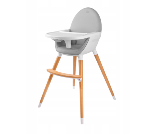 KinderKraft Fini Grey 2 in 1 Barošanas krēsls