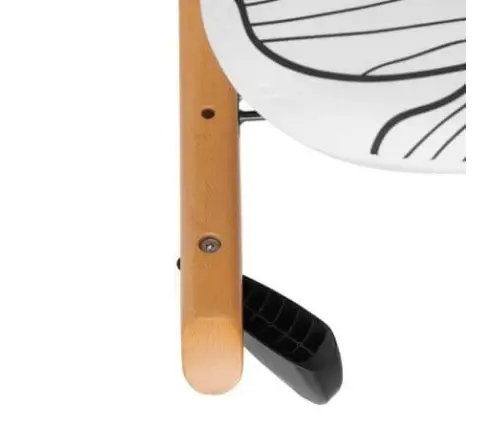 Kinderkraft Finio Black white Шезлонг