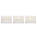 Kinderkraft Lunky LX White Детская кроватка 140x70 см