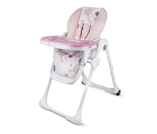 KinderKraft Yummy Pink Barošanas krēsls