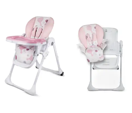KinderKraft Yummy Pink Barošanas krēsls