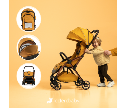 Leclerc Baby Influencer AIR 2023 Golden Mustard Pastaigu rati