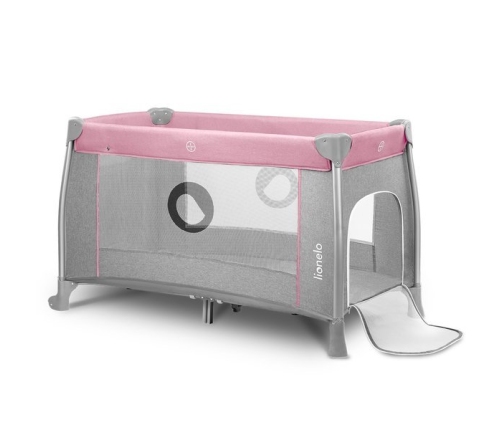 Lionelo Thomi Pink Baby 2in1 Ceļojumu gulta