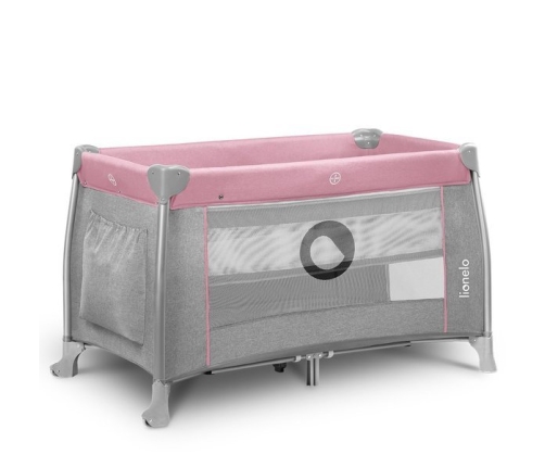 Lionelo Thomi Pink Baby 2in1 Ceļojumu gulta