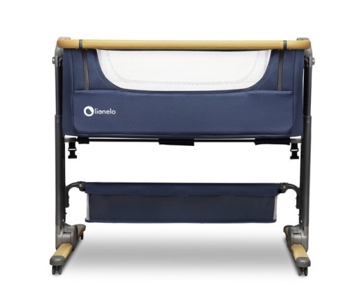 Lionelo TIMON 3in1 Navy Blue Bērnu Ceļojumu gulta Manēža