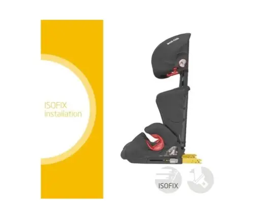 MAXI COSI Rodi XP Fix Basic Black Детское автокресло 15-36 кг