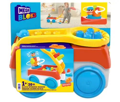 MEGA BLOCKS Konstruktors BLOCK SPINNING WAGON HHN00